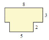 分段矩形图形Quiz4的面积