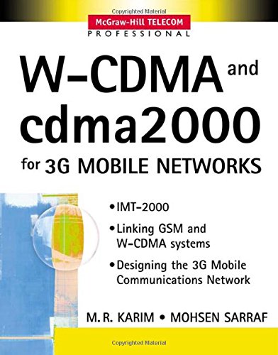 适用于3G移动网络的W-CDMA和cdma2000
