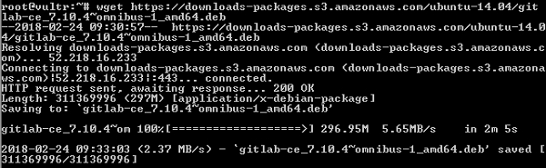 GitLab安装